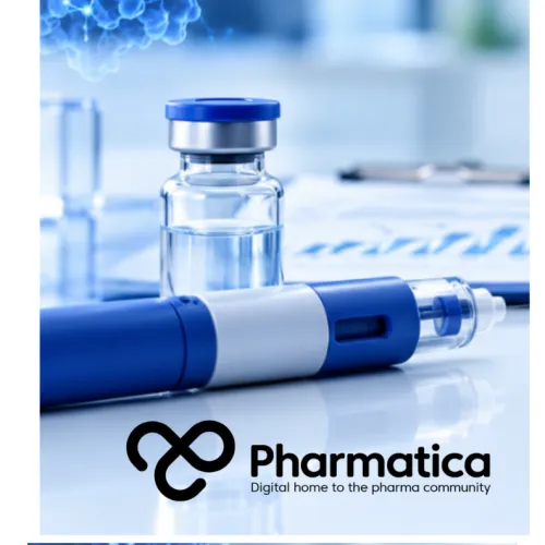Pharmatica GLP-1 obesity clinical development visual showing metabolic therapy, clinical research, and evidence generation.