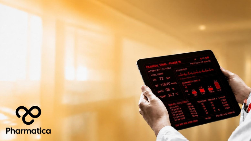 Clinician reviewing digital measures in clinical trials on a tablet, illustrating regulatory acceptance of digital health technologies, digital biomarkers, and FDA and EMA qualification pathways for modern clinical research.