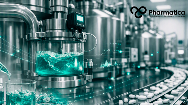 Pharmatica image of pharmaceutical formulation development connecting drug formulation science with advanced manufacturing and process control.