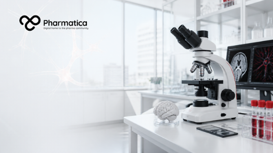 Pharmatica image of a bright neuroscience research laboratory representing the FDA NAIN programme and Alzheimer’s prevention development.