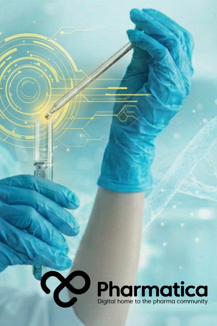 Pharmatica image representing AI in cell and gene therapy development success through improving drug discovery, viral vector engineering, manufacturing, and predictive quality control.