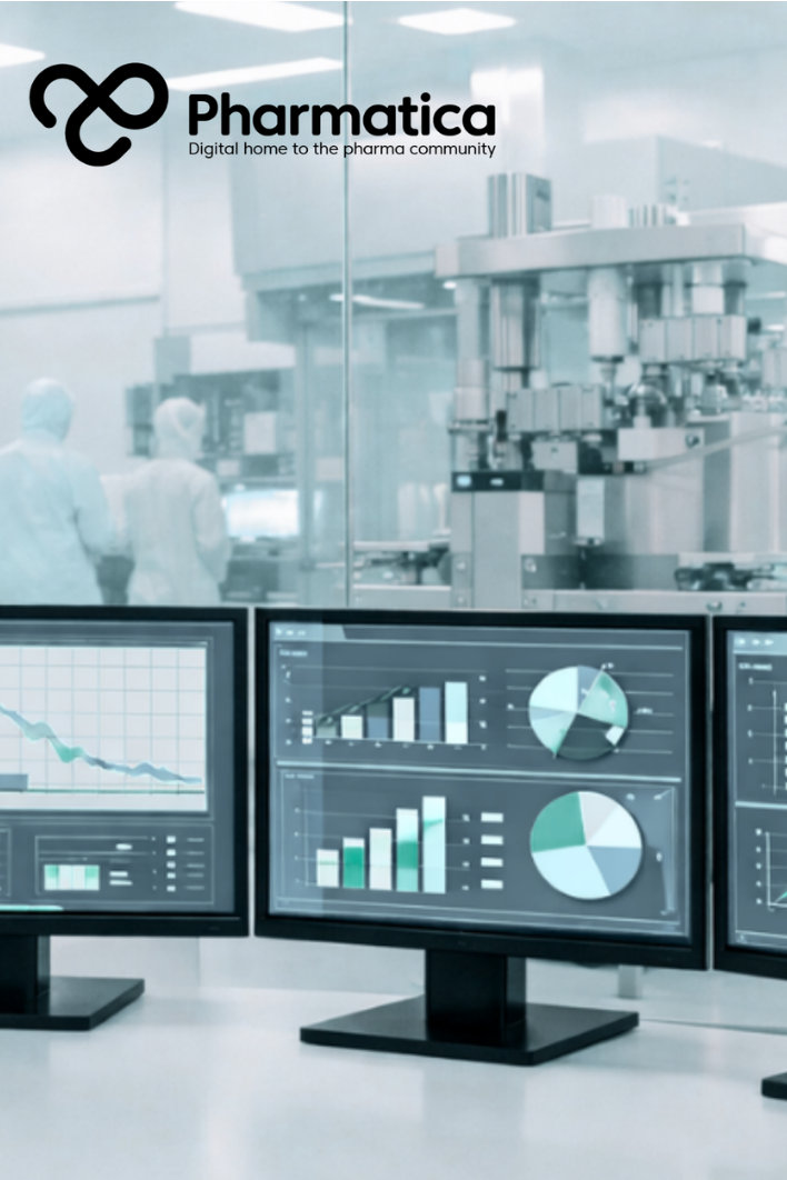 Pharmatica image of a modern cell and gene therapy manufacturing facility supporting advanced CMC strategy through GMP production, digital process monitoring, pharmaceutical quality systems, and bioprocess innovation.