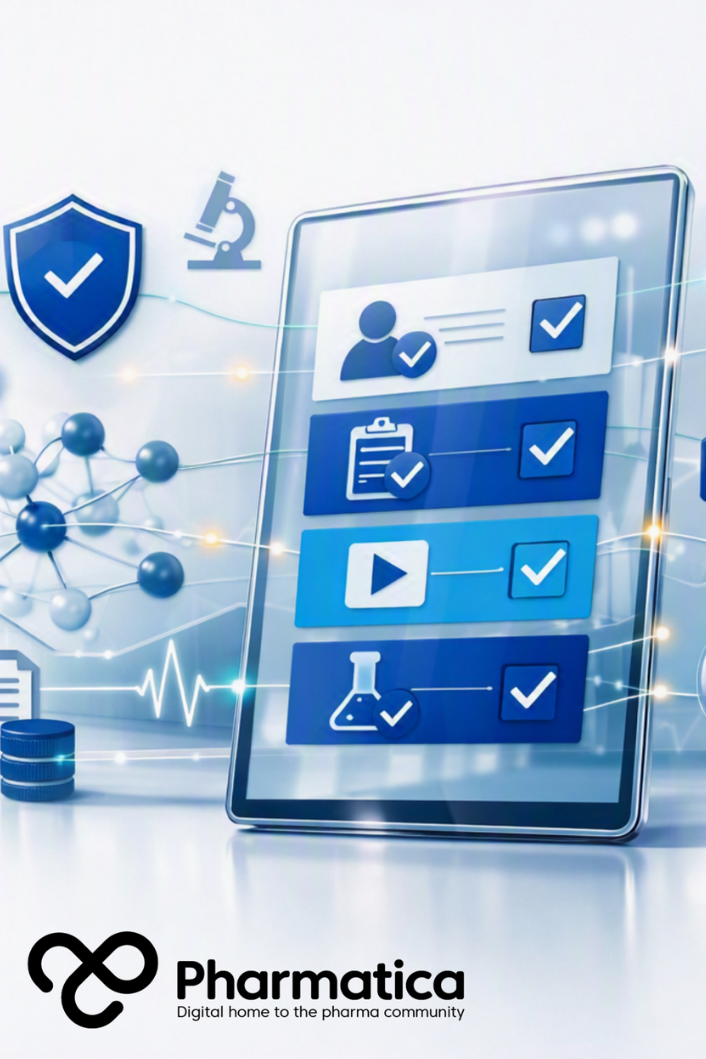 Pharmatica image representing informed consent in clinical trials with digital eConsent technology, participant engagement, clinical research ethics, transparent communication, and modern clinical trial management.