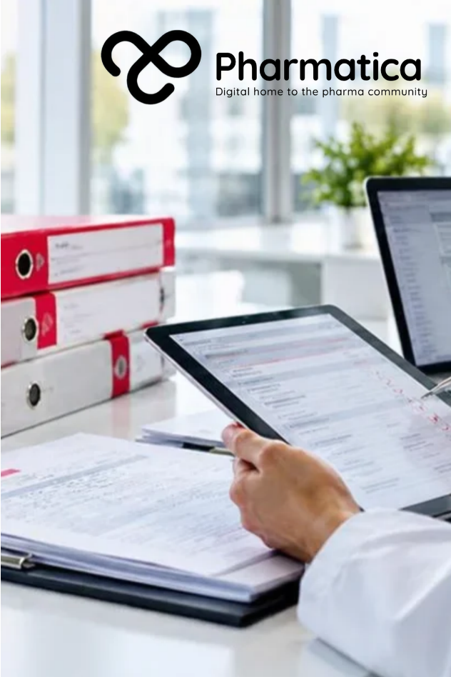 Pharmatica image of a bright clinical research setting representing MHRA GCP inspection readiness, trial master file access, and regulatory oversight.