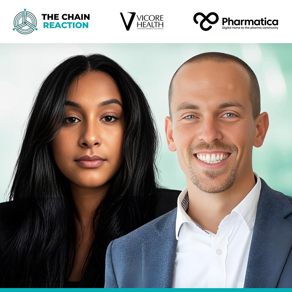 Trisha Pillay interviews &Eacute;mile Malan, CEO of Vicore Health, on Chain Reaction about pharmaceutical supply chains, AI, and healthcare resilience after COVID-19.
