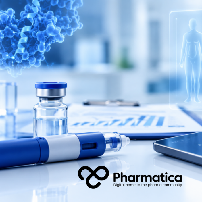 Pharmatica GLP-1 obesity clinical development visual showing metabolic therapy, clinical research, and evidence generation.