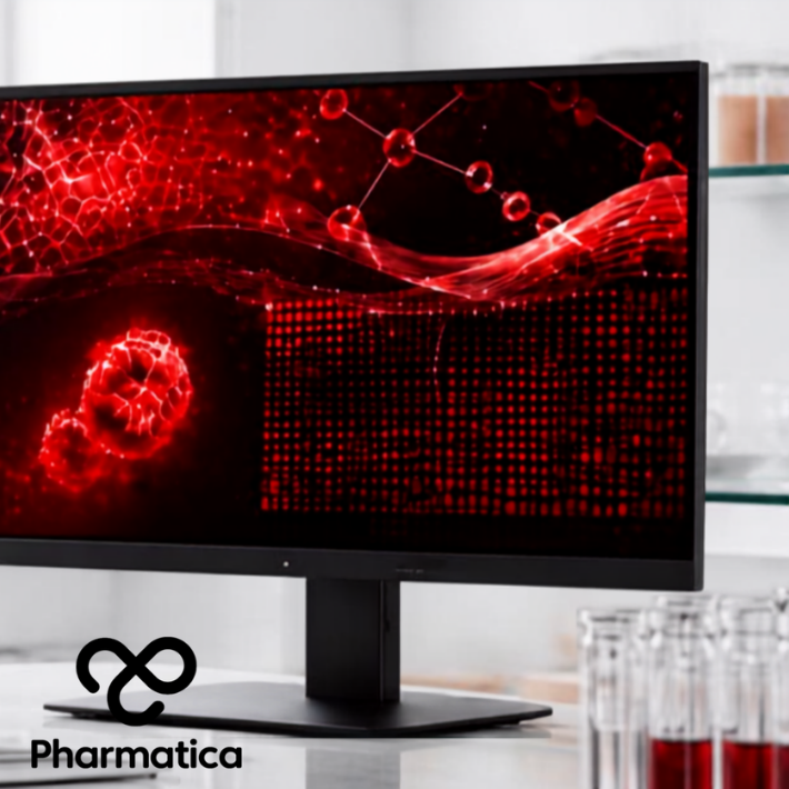 Pharmatica image to represent the FDA&rsquo;s 10 Guiding Principles of Good AI Practice in Drug Development showing AI evidence analysis within a pharmaceutical regulatory setting.