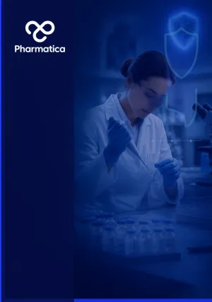 Pharmaceutical researcher conducting antiviral laboratory testing for seasonal influenza, illustrating regulatory oversight, drug safety, and Phase III clinical development in infectious diseases.