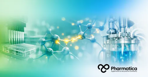 Pharmatica image representing AI in cell and gene therapy development supporting viral vector engineering, CAR-T construct design, and digital biomanufacturing for advanced pharmaceutical innovation.