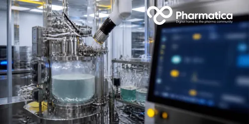 Pharmatica image of a smart pharmaceutical manufacturing platform using AI in cell and gene therapy development to improve process optimisation and advanced therapy production. 