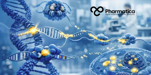 Pharmatica functional genomics visualisation showing how DNA variants can alter gene regulation and molecular biology.