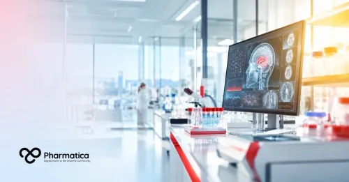 Pharmatica image of a medical diagnostic workstation illustrating AI-enabled medical devices and regulatory oversight.